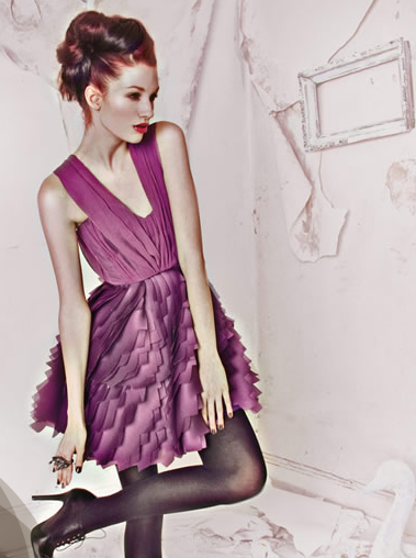 Look Book Love: Project Runway's Leanne Marshall, Fall '09 Look Book Love: Project Runway's Leanne Marshall, Fall '09