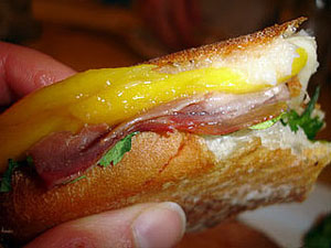 Prosciutto and Mango Panini Prosciutto and Mango Panini