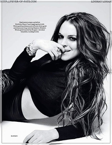Lindsay Lohan - Elle UK August 2009 