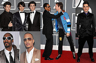 Photos of John Mayer, T.I., Chris Martin, Jay-Z, Will.i.am at the 2009 Grammy Awards