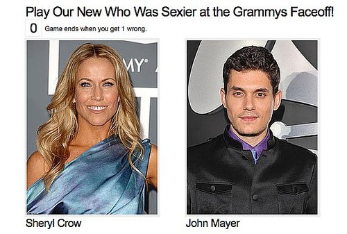 Play Our New Who Was Sexier at the Grammys Faceoff!