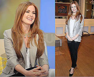 Photos of Isla Fisher at CBS The Early Show