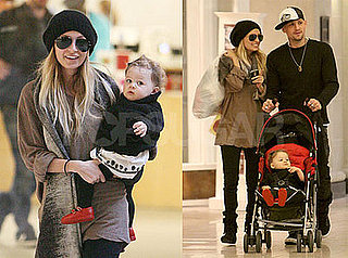 Photos of Nicole Richie and Benji Madden at Beverly Center