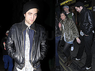 Photos of Twilight's Robert Pattinson Out in London at the Groucho Club