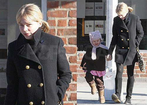 Photos of Michelle Williams and Matilda Ledger Out in Brooklyn