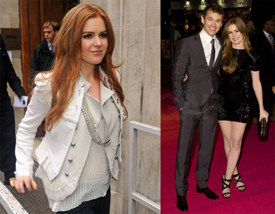 Isla Fisher in London