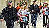 Photos of Leonardo DiCaprio and Bar Refaeli at LAX