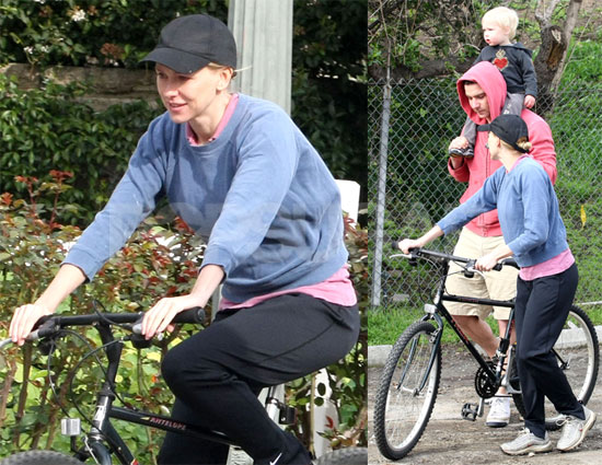 Naomi and Liev Take a Ride