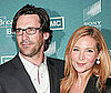 Photo of Jon Hamm and Jennifer Westfeldt at the Premiere of Breaking Bad