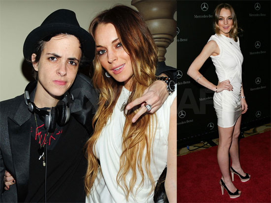 Lindsay Lohan at Post-Oscar Party