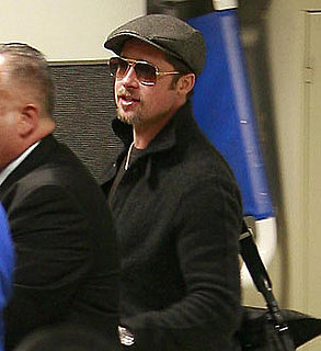 Photos of Brad Pitt at LAX