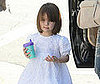 Photo of Suri Cruise Holding a Tiara in LA