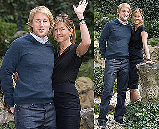 Photos of Jennifer Aniston and Owen Wilson at Rome Photocall for Marley & Me