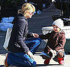 Photo of Michelle Williams and Matilda Ledger Out For a Walk in Brooklyn 2009-03-06 10:30:00