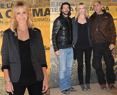 Photos of Charlize Theron at The Burning Plain Premiere, Recently Said She Wants to Do Romantic Comedies