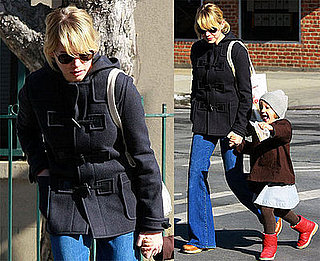 Photo of Michelle Williams and Matilda Ledger Out For a Walk in Brooklyn 2009-03-06 14:00:03