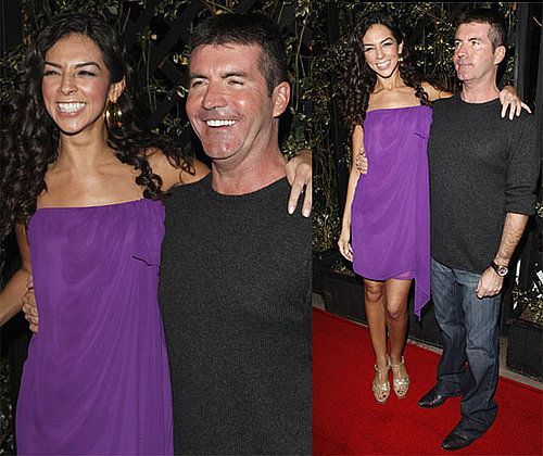 Photos of Simon Cowell with Terri Seymour After Crowning Idol Top 13