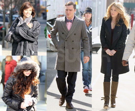 On the Set of Gossip Girl