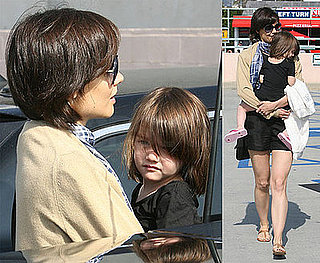 Photos of Katie Holmes With Short Hair After Having Longer Hair in Japan