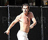 Photo of Gavin Rossdale Filming a Music Video Shirtless