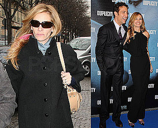 Photos Julia Roberts and Clive Owen in Paris