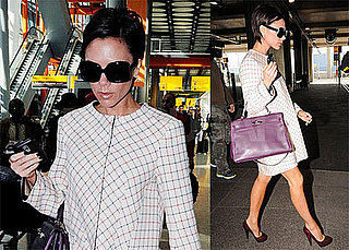 Photos of Victoria Beckham at Heathrow Airport