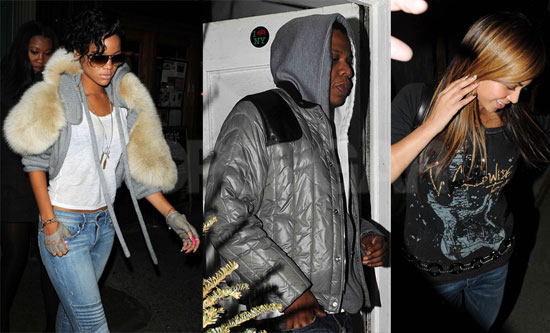 Beyonce and Jay-Z With Rihanna
