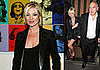 Kate at private exhibition of Andy Warhol Artwork