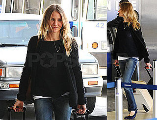 Photos of Cameron Diaz at LAX