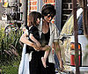 Photo of Katie Holmes and Suri Heading to Dance Class