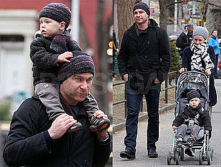 Photos of Naomi Watts and Liev Scheiber with their Son Alexander out in NYC