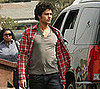 Photo of Adrian Grenier on the Set of Entourage