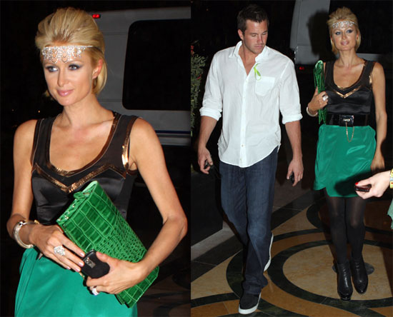 Paris Wears Green for St. Patty's Day