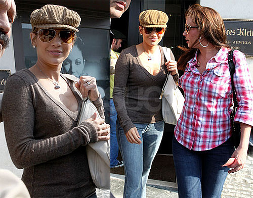 Photos of Jennifer Lopez and Leah Remini in LA