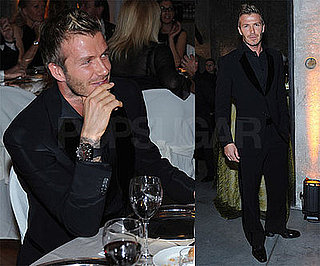 Photos of David Beckham at Cancer Benefit Dinner