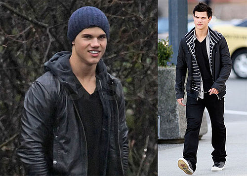 Photos of Taylor Lautner in Vancouver Filming New Moon
