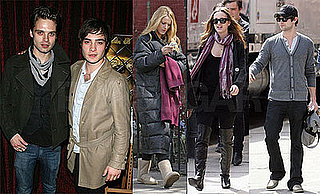 Photos of Blake Lively, Leighton Meester, and Chace Crawford on the Set of Gossip Girl in NYC
