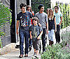 Photo of Joe, Nick, and Frankie Jonas Out in LA