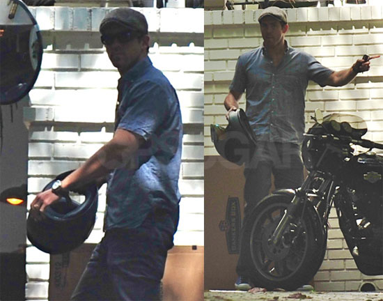 Ryan Reynolds Rides His Bike