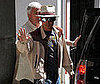 Photo of Johnny Depp on the Set of The Rum Diary