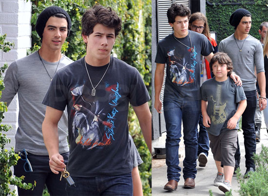 Jonas Brothers Do Lunch