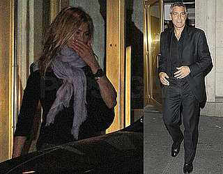 Photos of Jennifer Aniston and George Clooney After Their Date in NYC