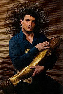 Nathan Fillion in Geek Magazine