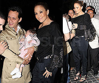Photos of Jennifer Lopez and Marc Anthony at Dinner in LA
