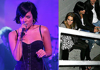 Photos and Video of Lindsay Lohan and Lily Singing Britney Spears's "Womanizer"