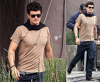 Photos of Orlando Bloom Out with a Friend in LA