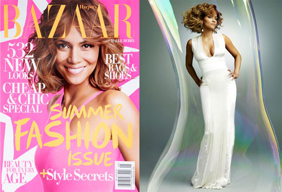 Halle Berry in May 2009 Harper's Bazaar