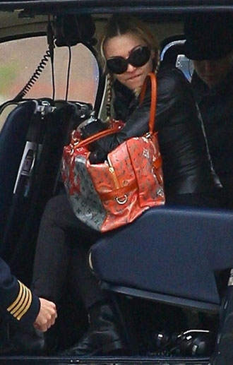 Madonna on a Helicopter
