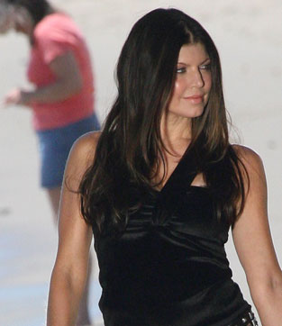 Fergie on the Beach