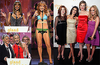 Photos of Jessica Alba, Ellen DeGeneres, Portia De Rossi, Kathy Griffin in Bikini at 2009 GLAAD Media Awards in Los Angeles